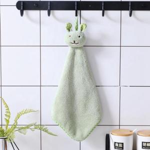 China Green Turkish Hand Towels Bathroom Dish Towels With Hanging Loops on sale