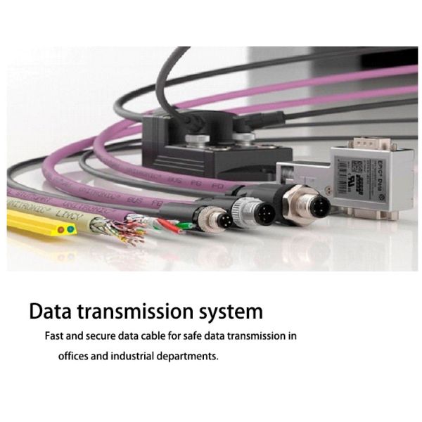 RS485 Communication 2 Core Shielded Instrument Cable With Tinned Copper Conductor PE Insulation