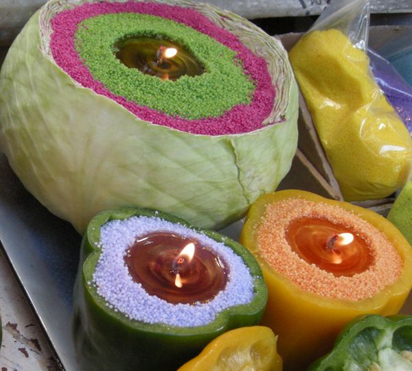 smelled wax candle beads