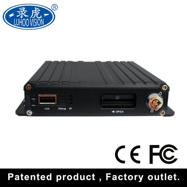 4 Cameras Mobile DVR Recorder With Gps 3g Wifi Built - In G - Sensor 1920 * 1080P