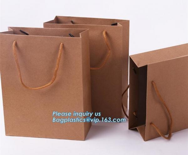 luxury elegent chocolate paper packaging bags,handle white color printed paper packaging bag with logo bagease package