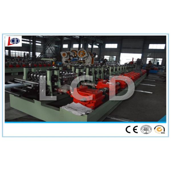Secure Fence Highway Guardrail Roll Forming Machine Two And Three Waves PLC Control