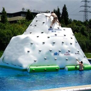 China Durable Inflatable Water Game Toys / Inflatable Floating Iceberg on sale