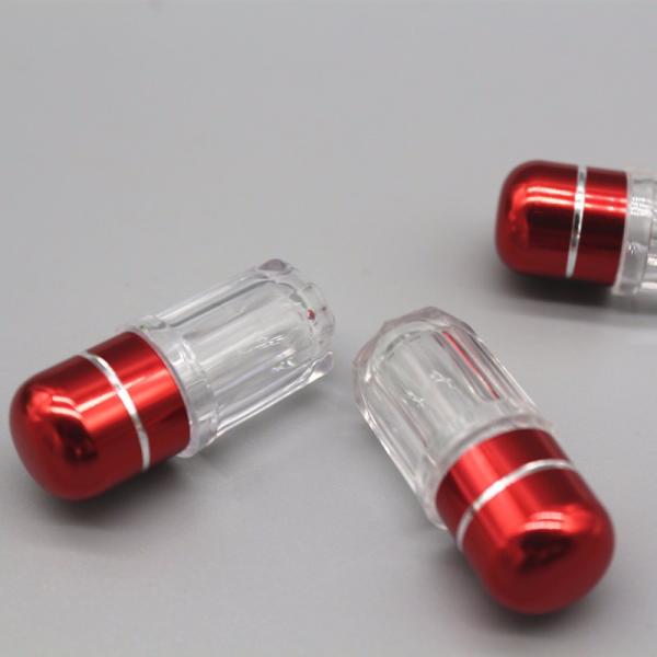 2ml Pink Capsule Packaging Bottles Healthcare Supplement