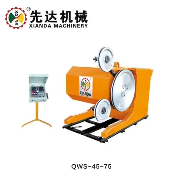 Four Column Medium Block Cutting Machine for Cutting Thick Granite Marble Slabs Curbstone