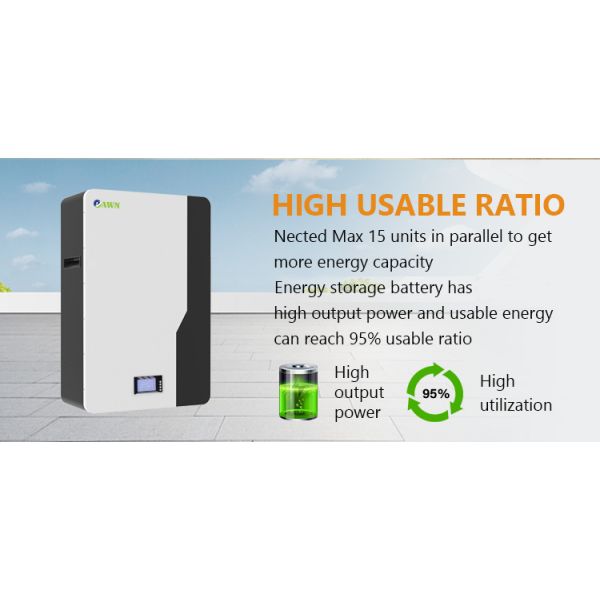 Home Energy Storage System 5 Lithium Phosphate Battery 48V 100AH 5KWH LiFePO4 Litime 100AH 48v