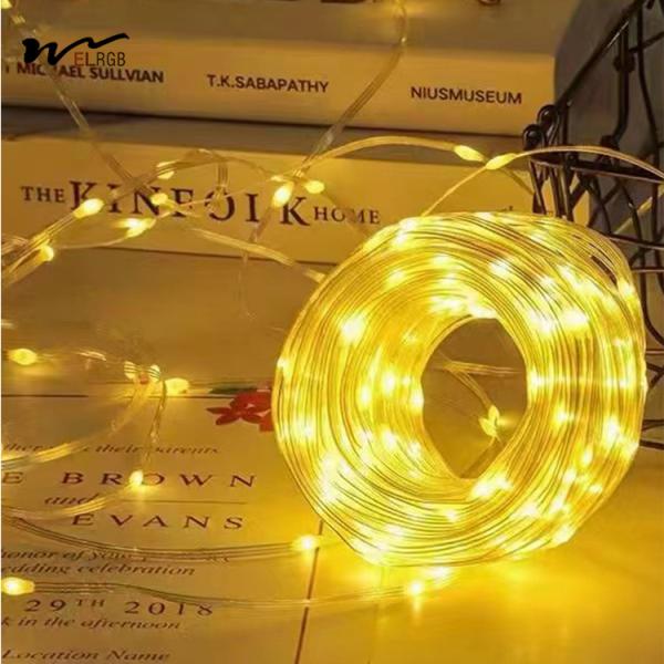 Outdoor Stall Leather Wire Light Seven Color RGB for Intelligent Control and Ambiance