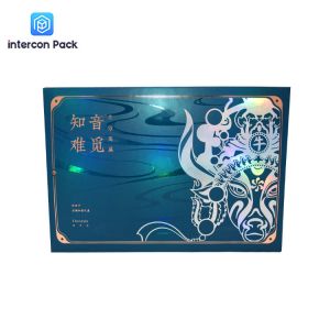 China CMYK printing Luxury Gift Packaging Boxes Customized Foldable Magnetic Box on sale