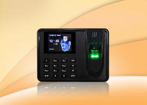 Buy cheap USB Host Biometric Time Clock / Simple Fingerprint Time Clock With Free Software product