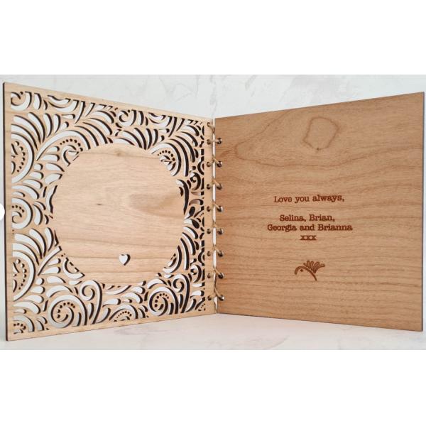 Personalised Wooden Card | Birthday Keepsake | Gift for her | Best Friend