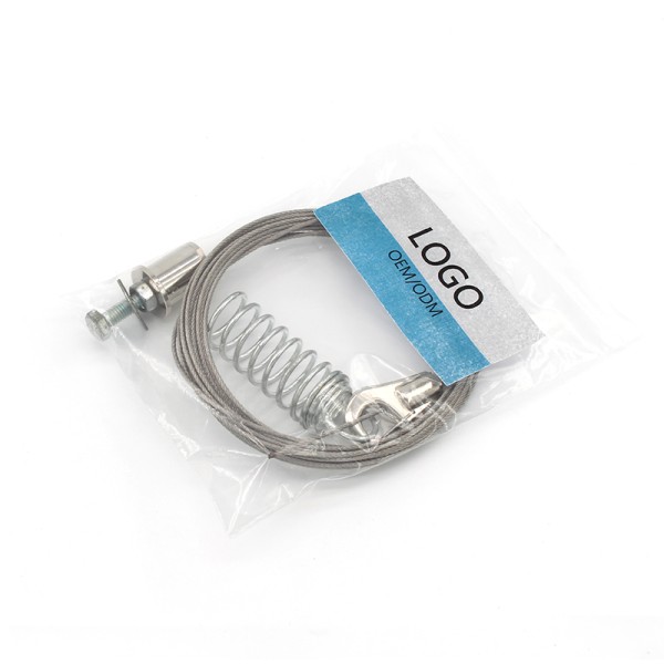 OEM Customized Wire Rope Suspension Kit Cable Gripper Hanging System for Acoustic Panel Cable Clips Cable Management Category