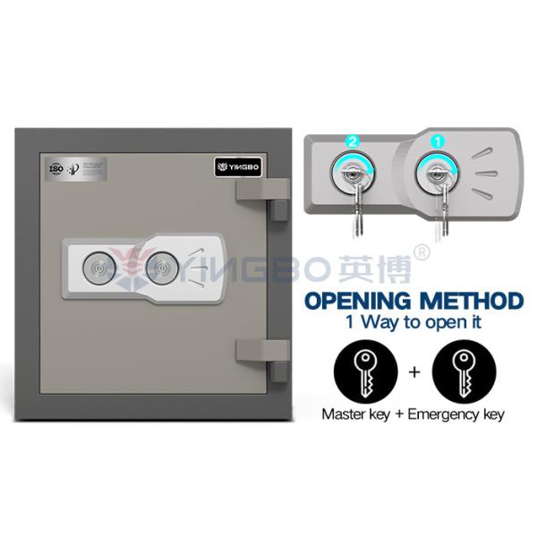 Grade 1 Burglary Fireproof Safe Box 2 Hour Fireproof Solid Steel Construction