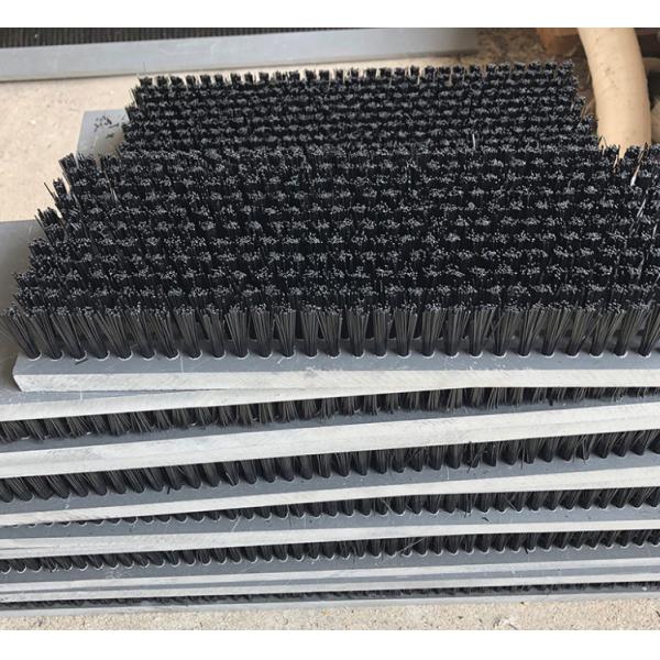 PVC Lath Strip Flat Nylon Brush For CNC Machine