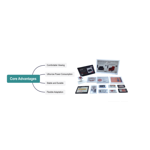 2.66 Inch E-paper Display 152*296 Resolution 24pin Low Power Consumption E-Ink