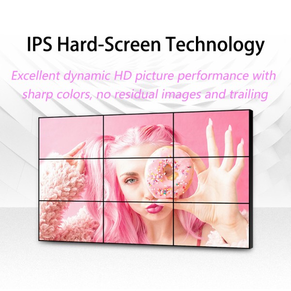 4K Customizable Size Indoor Exhibition LCD Video Wall 178° Viewing Angle VESA Mounting 1-Year Warranty 500cd/m 60Hz