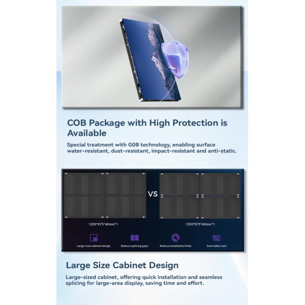Indoor Led Display Screen Hard Connection High Refresh Seamless Quick Install for Commercial Advertisement Events