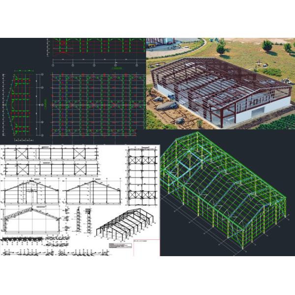 Prefabricated Steel Structure Warehouse Prefab Steel Building For Factory Workshop Storage