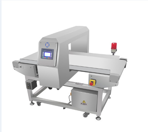 Conveyor Food Metal Detector Machine SUS304 Material LCD Touch Screen