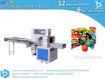 Christmas candy, candy packaging machine, straight pillow automatic packaging