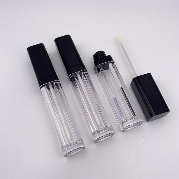 6.5ML Square Empty Lip Gloss Tube With Logo Small Batch Customization