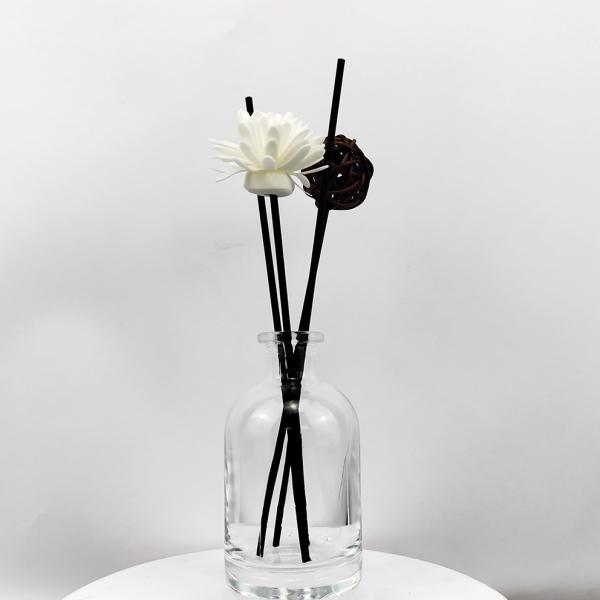 Clear Glass Empty Reed Diffuser Bottle 200ML 300ML Aromatherapy Scented Elegant Classic