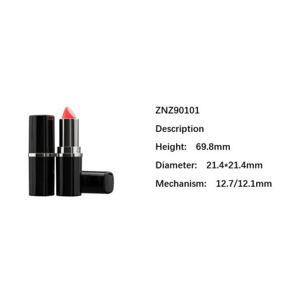 PETG Plastic Eco Cosmetic Packaging 1.4mm Diameter Empty Lipstick Tubes