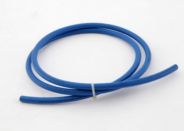 Quality Blue NBR Fiber Spiral Refrigerant Charging Hose , WP 500psi , 600psi for sale
