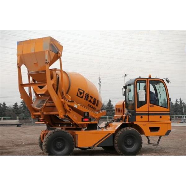 4 Cubic Meters Mini Self Loading Concrete Mixer Truck SLM4 XCMG Schwing