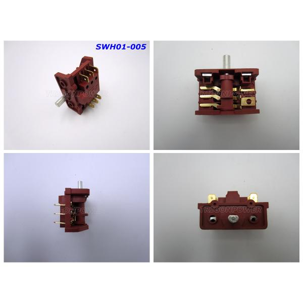 High Temperature Resistant Cooker Selector Switch Rotary Knob With Good Flame Class