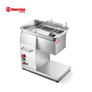 Buy cheap 3mm Chicken Meat Cutting Machine , 38kg 800kg/h Restaurant Meat Processing Equipment product