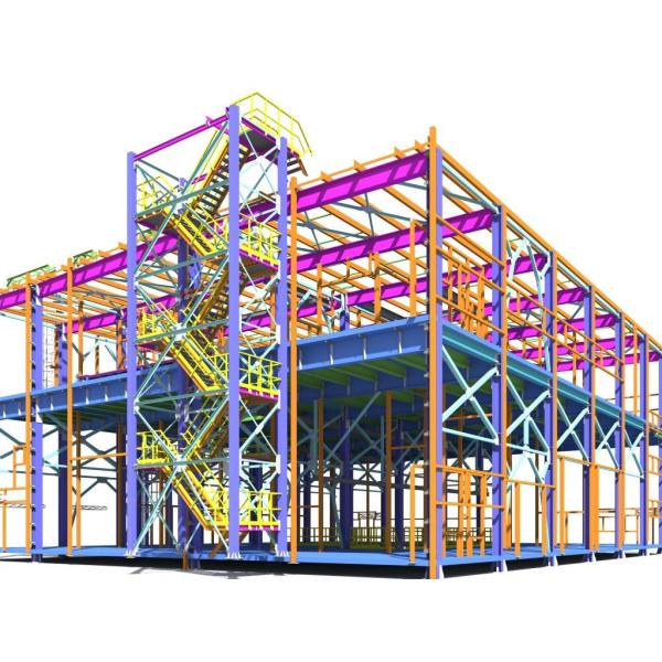 ODM Prefabricated Steel Building Wind Resistance High Rise Buildings Office