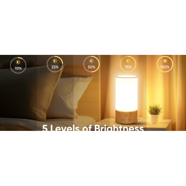 Customizable 10000 Lux Light Therapy Lamp with 100V-240V Input for SAD Mood Lighting