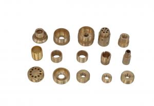 Buy cheap Customized CNC Machining Brass Parts , Polishing Brass Precision Components product