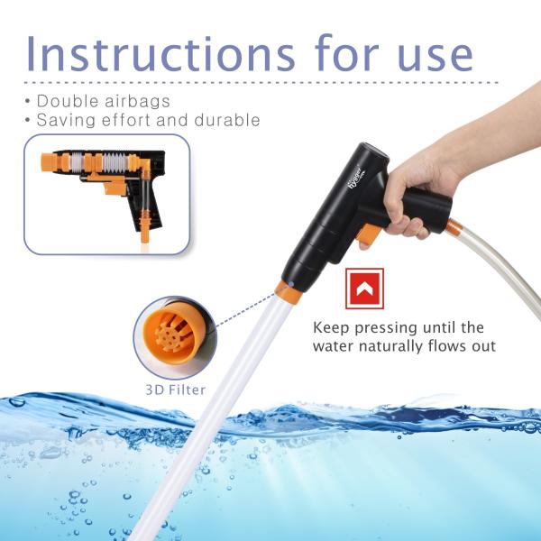 Quick 4l Automatic Fish Tank Water Cleaner