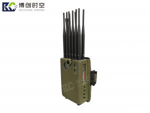 China Portable 12-band mobile jammer, shielding 5G 4G WI-FI 5G jammer 315MHZ/433MHZ Remote signal jammer GPS signal jammer on sale