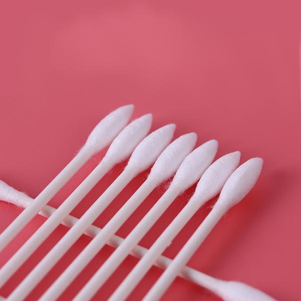 Eye Makeup Remover Cosmetic Cotton Buds Recyclable Low Non Volatile Residue