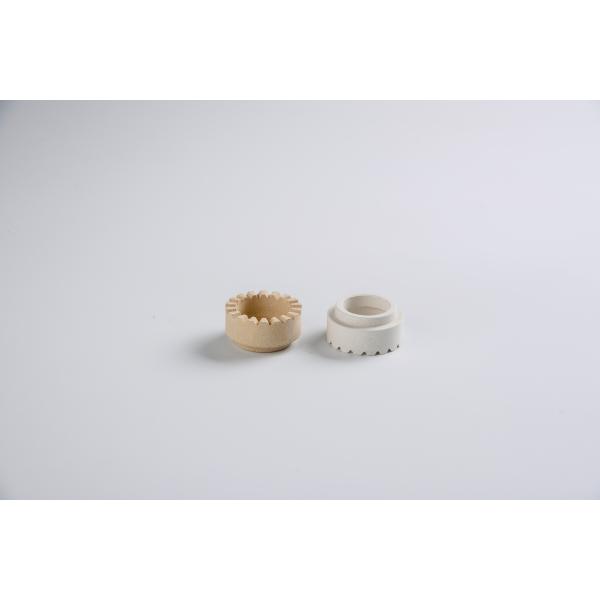 ROHS Cordierite Stud Welding Ceramic Ferrule For Ceramic Base Weld Stud With Ferrule