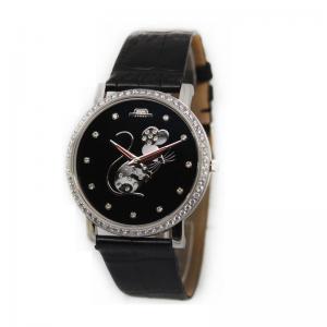 Buy cheap Stainless Steel Women Jewelry Watch Fashion Black Zircon UP Pattern product