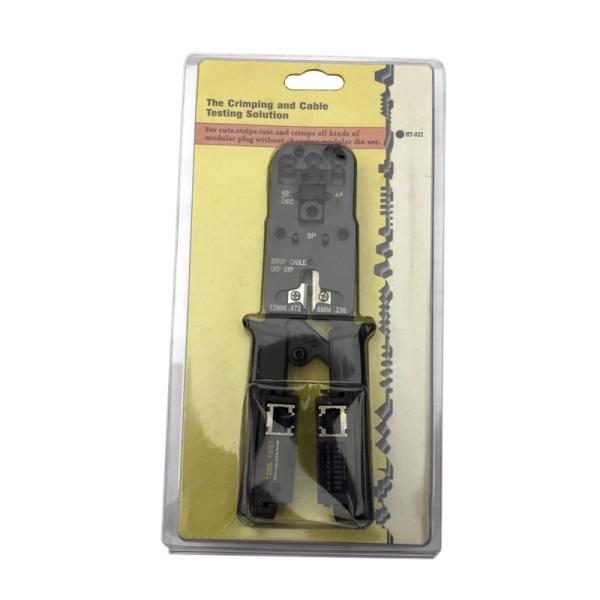8P8C/RJ45 6P6C/RJ12 6P4C/RJ11 Network Cable Accessories Plier Striping Cutting Tool With Cable Tester