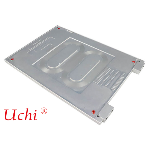 Deep-Buried Copper Pipe Double Loop Fiber Laser Water Cooling Cold Plate