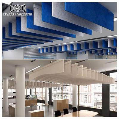 Acoustic Polyester Ceiling Panels for Noise Reduction
