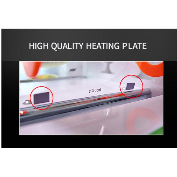 Silvery White Snack Food Processing Equipment , Semi Automatic Bubble Tea Plastic Cup Sealing Machine
