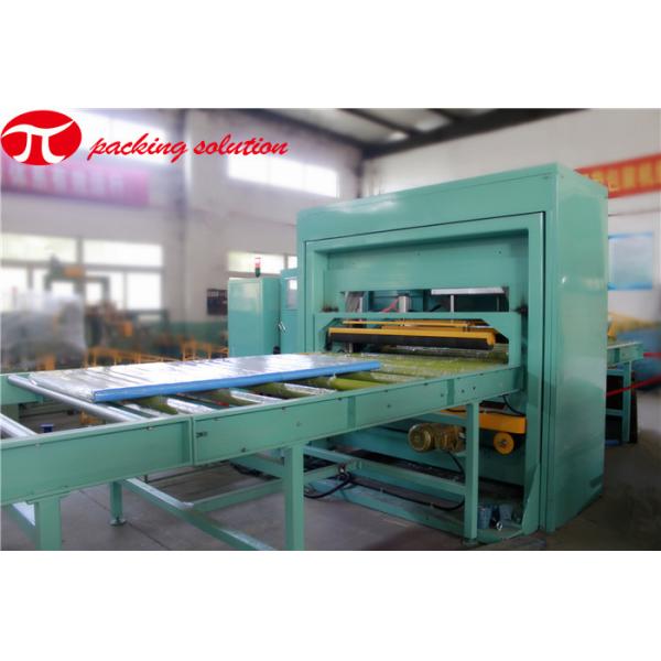 Fully Automatic Wooden Door Shrinking Packing Machine Weight 100kg Control PLC