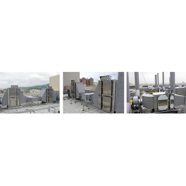 Side Loading Bag In Bag Out HEPA Filter Housing For Toxic Waste Disposal Facilities