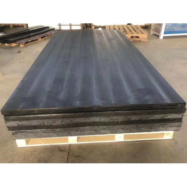 Black Neutron Shielding Material 7% Borated Polyethylene Boron Carbide Board