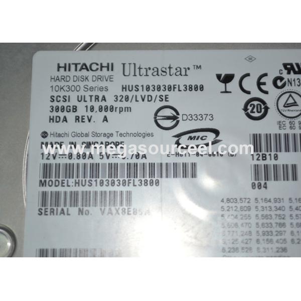 Original Hitachi Server Hard Drive HUS103030FL3800 300 GB SCSI 80 Pin U320 10K RPM BD300884C2