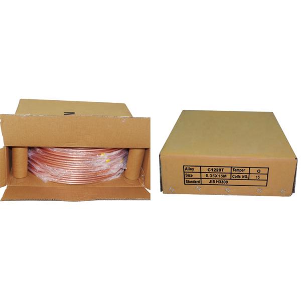 packing - Refrigeration Part Pancake Coil Split Air Conditioner Copper Pipe Tube, Bulk AC Copper Pipe