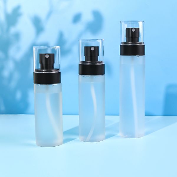 Multi-Color Customizable Recyclable PET Plastic Spray Bottle for Cosmetic Packaging