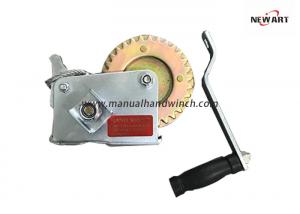 Buy cheap CE Standard Steel A3 Portable Manual Hand Winch For Trailer Boat 272kg Capacity product