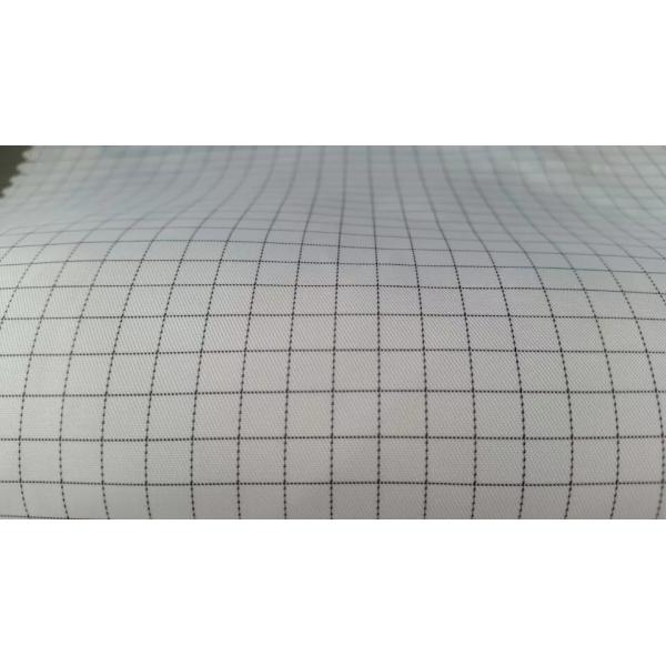 Filament Yarn Anti Static Fabric 2% Carbon Fiber For Cleanroom Garment